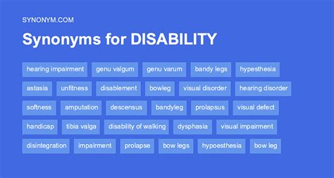 antonyms of disability|what's another word for disabled.